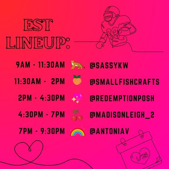 TONI’S SCHEDULE 🌈✨ - Picture 3 of 9